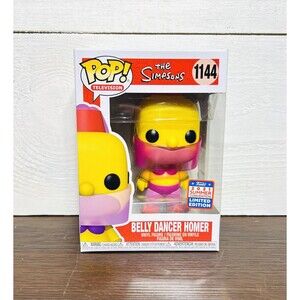 Funko Pop! The Simpsons Belly Dancer Homer 2021 Funkon Shared Exclusive #1144